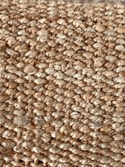 LA REDOUTE AJAN JUTE RUNNER RUG IN NATURAL 80 X 200CM - ITEM NO. GHL259