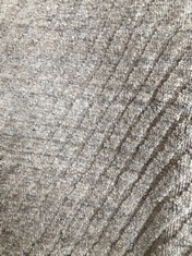 LA REDOUTE AITOR TEXTURED HAND WOVEN WOOL RUG IN NATURAL MARL 200 X 290CM - ITEM NO. GJN981 - RRP £900