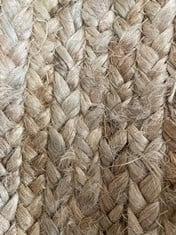 LA REDOUTE HEMPY HAND-WOVEN 100% JUTE XL RUG 240 X 330 CM IN NATURAL - GGR070 - RRP £300