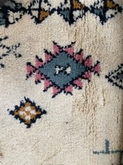 LA REDOUTE JALNAS BERBER STYLE WOOL RUG IN MULTI COLOUR 160 X 230CM - RRP £425