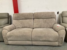 LA-Z-BOY WINCHESTER 3 SEATER POWER RECLINING SOFA IN HOPSACK LINEN - RRP £2750