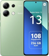 REDMI NOTE 13 PHONE IN MINT GREEN. (WITH BOX) [JPTC70235]