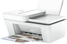 HP 3X ITEMS TO INCLUDE 2 DESKJETS 4220E PRINTERS PRINTERS (ORIGINAL RRP - £150.00) IN WHITE. (WITH BOX) [JPTC70126]