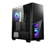 MSI MAG SEKIRA 100R GAMING CASE PC ACCESSORY (ORIGINAL RRP - £129.99) IN BLACK. (WITH BOX) [JPTC70136]