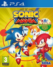 SONY AND XBOX 17X ITEMS TO INCLUDE SONIC MANIA PLUS GAMING ACCESSORIES. (WITH BOX) [JPTC70230]