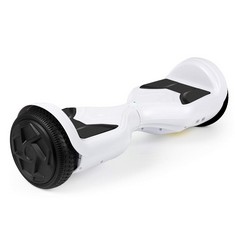 SISIGAD HY-A18 HOVER BOARD (ORIGINAL RRP - £110.00) IN WHITE AND BLACK. (WITH BOX) [JPTC70299]