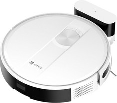 EZVIZ 800ML ROBOT VACUUM CLEANER HOME ACCESSORY (ORIGINAL RRP - £176.21) IN WHITE. (WITH BOX) [JPTC69615]