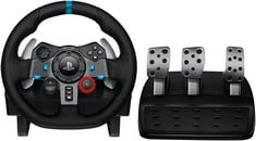 LOGITECH DRIVING FORCE RACING WHEEL GAMING ACCESSORIES IN BLACK. (WITH BOX & ALL ACCESSORIES) [JPTC70301]