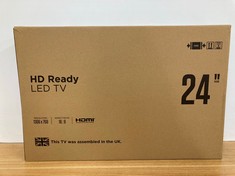 24" HD READY LED TV MONITOR IN BLACK. (WITH BOX) [JPTC70391]