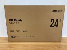 24" HD READY LED TV MONITOR IN BLACK. (WITH BOX) [JPTC70392]