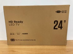 24" HD READY LED TV MONITOR IN BLACK. (WITH BOX) [JPTC70396]