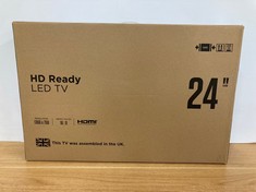 24" HD READY LED TV MONITOR IN BLACK. (WITH BOX) [JPTC70395]