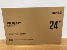 24" HD READY LED TV MONITOR IN BLACK. (WITH BOX) [JPTC70394]