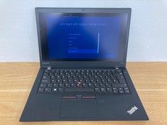 LENOVO THINKPAD LAPTOP IN BLACK. (WITH CHARGER). [JPTC70265]