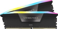 CORSAIR VENGEANCE RGB DDR5 32GB (2X16GB) PC ACCESSORY (ORIGINAL RRP - £106.99). (WITH BOX) [JPTC70250]