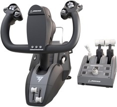 THRUSTMASTER TCA YOKE PACK BOEING EDITION GAMING ACCESSORIES (ORIGINAL RRP - £424) IN GREY. (WIITH BOX) [JPTC70211]