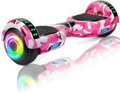 SISIGAD HY-A02B HOVER BOARD (ORIGINAL RRP - £112.00) IN PINK. (WITH BOX) [JPTC70134]