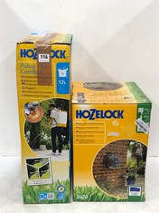 HOZELOCK PULSAR PLUS COMFORT BACKPACK PRESSURE SPRAYER TO INCLUDE HOZELOCK 30M WALL MOUNTED HOSE REEL WITHOUT HOSE