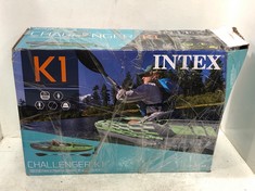 INTEX CHALLENGER K1 INFLATABLE 1 PERSON KAYAK - RRP £139