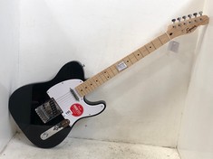 SQUIER BY FENDER TELECASTER ELECTRIC GUITAR BLACK