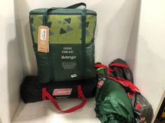 4 X ASSORTED ITEMS TO INCLUDE VANGO SONNO SINGLE SLEEPING BAG