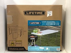 LIFETIME 4FT ADJUSTABLE TABLE