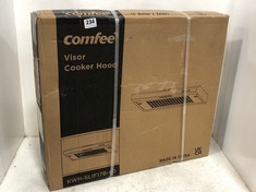 COMFEE 60CM VISOR COOKER HOOD BLACK KWH-SLIF17B-60