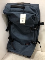 EASTPAK TRANVERZ BLUE 4 WHEEL TRAVEL BAG