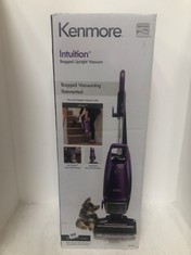 KENMORE INTUITION BAGGED UPRIGHT VACUUM CLEANER IN PURPLE - MODEL: BU4018 - RRP £248