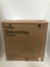 BABYLO SLEEP AND STAY FOLDING CRIB