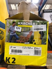 KARCHER K2 HIGH PRESSURE WASHER - YELLOW