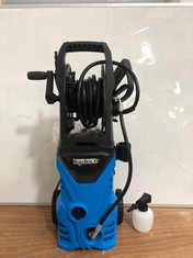 TOPTECH 120BAR PRESSURE WASHER WITH BUILT IN HOSE REEL POWERFUL 1800W MOTOR