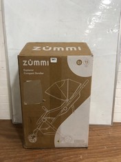 ZUMMI EXPLORER COMPACT STROLLER - BLACK - RRP £100