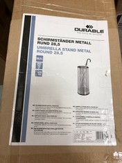 SCHIRMSTÄNDER METALL RUND 28.5L UMBRELLA STAND