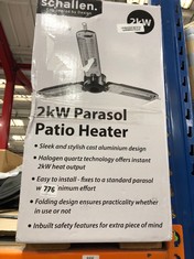 SCHALLEN 2KW PARASOL PATIO HEATER