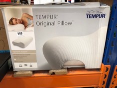 TEMPUR ORIGINAL PILLOW WITH ERGONOMIC SUPPORT SIZE MEDIUM