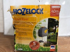 HOZELOCK 40M EASY REWIND WALL MOUNTED HOSE REEL