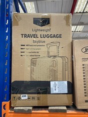 LUGG LIGHTWEIGHT TRAVEL LUGGAGE SKYBLUE