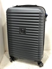 DELSEY PARIS GREY 4 WHEEL TRAVEL CASE