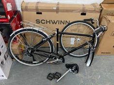 SCHWINN HYBRID BIKE IN BLACK - RRP £299 (COLLECTION ONLY)