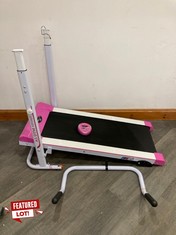 PROTO HYPE BILLA LIGHTWEIGHT TREADMILL IN PINK / WHITE