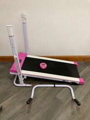 PROTO HYPE BILLA LIGHTWEIGHT TREADMILL IN PINK / WHITE