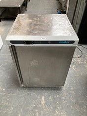 POLAR C-SERIES UNDER COUNTER FREEZER IN STAINLESS STEEL - MODEL NO. CD081 - RRP £451