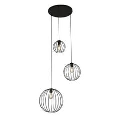 SABBATTUS 3 LIGHT CLUSTER GLOBE PENDANT (00032476)