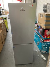 WILLOW 157L FREESTANDING 70/30 FRIDGE FREEZER IN SILVER - MODEL NO. WFF157S - RRP £225