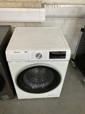 HISENSE FREESTANDING 1400 SPIN WASHING MACHINE IN WHITE - MODEL NO. WFQY1014EVJM - RRP £389