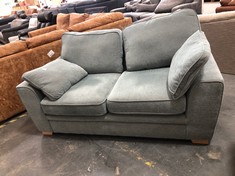 CHALFONT 2 SEATER SOFA IN DUCK EGG FABRIC - RRP £849