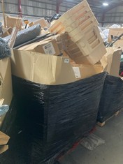 PALLET OF ASSORTED ITEMS TO INCLUDE STORAGE BOX IN GREY - ITEM NO. 24136 (KERBSIDE PALLET DELIVERY)