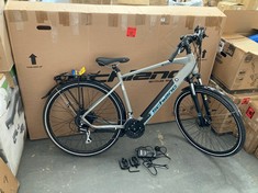 F.LLI SCHIANO E-WAVE ELECTRIC MOUNTAIN BIKE IN GREY - RRP £949