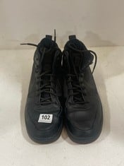 NIKE HI-TOP TRAINERS BLACK SIZE 10